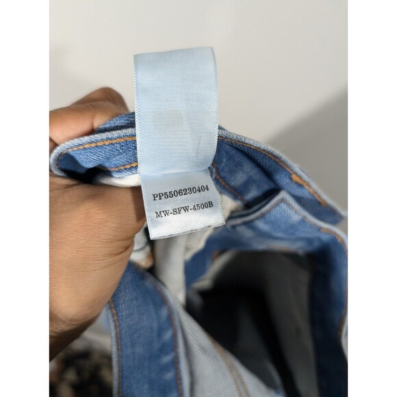 Everlane Shorts Men Sz 31 Cut-Off Blue Denim Slim Fit Uniform High Rise Bermudas - Picture 7 of 8